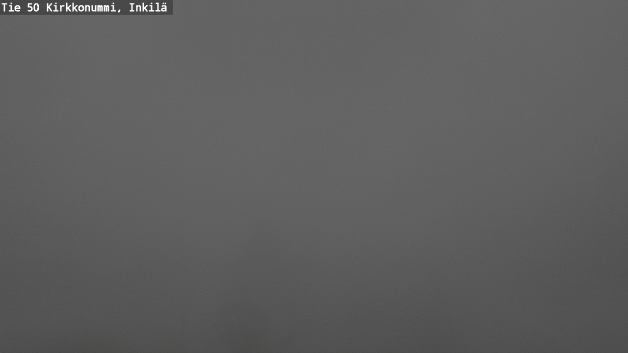 Weather Camera Image Road 50 Kirkkonummi, Inkilä, Kirkkonummi, Uusimaa