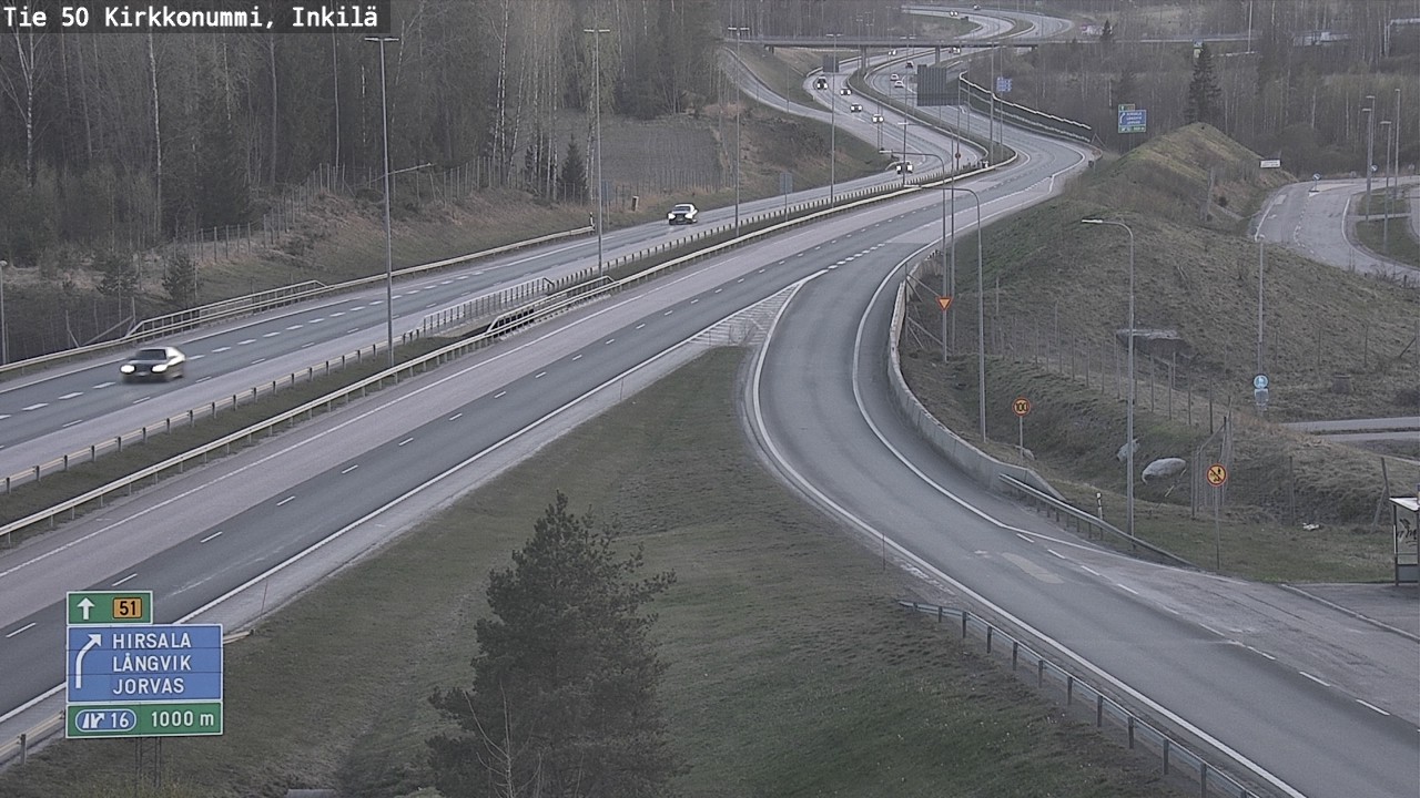 Kelikamerat Kuva Tie 50 Kirkkonummi, Inkilä, Kirkkonummi, Uusimaa