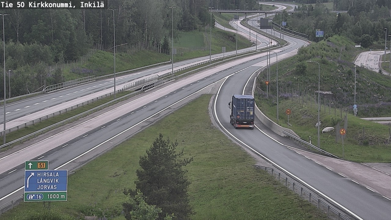 Kelikamerat Kuva Tie 50 Kirkkonummi, Inkilä, Kirkkonummi, Uusimaa