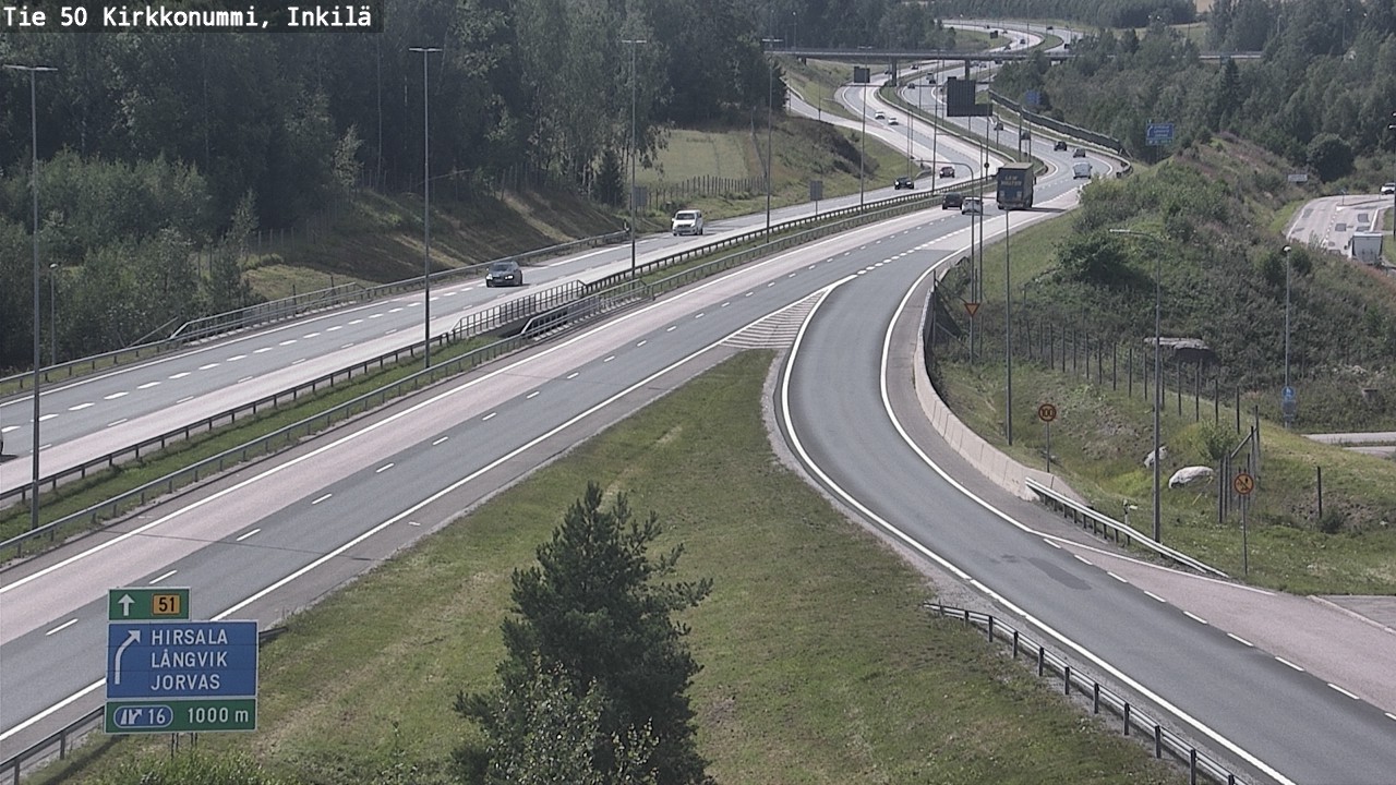 Kelikamerat Kuva Tie 50 Kirkkonummi, Inkilä, Kirkkonummi, Uusimaa