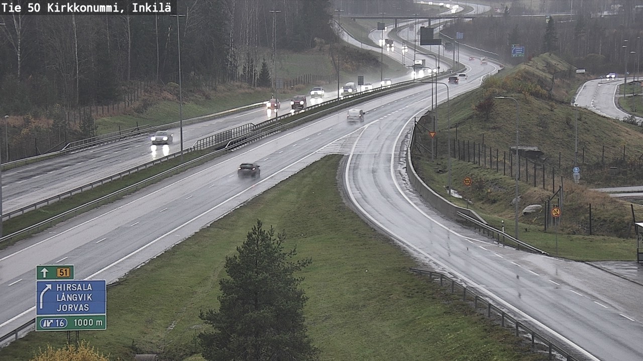 Kelikamerat Kuva Tie 50 Kirkkonummi, Inkilä, Kirkkonummi, Uusimaa