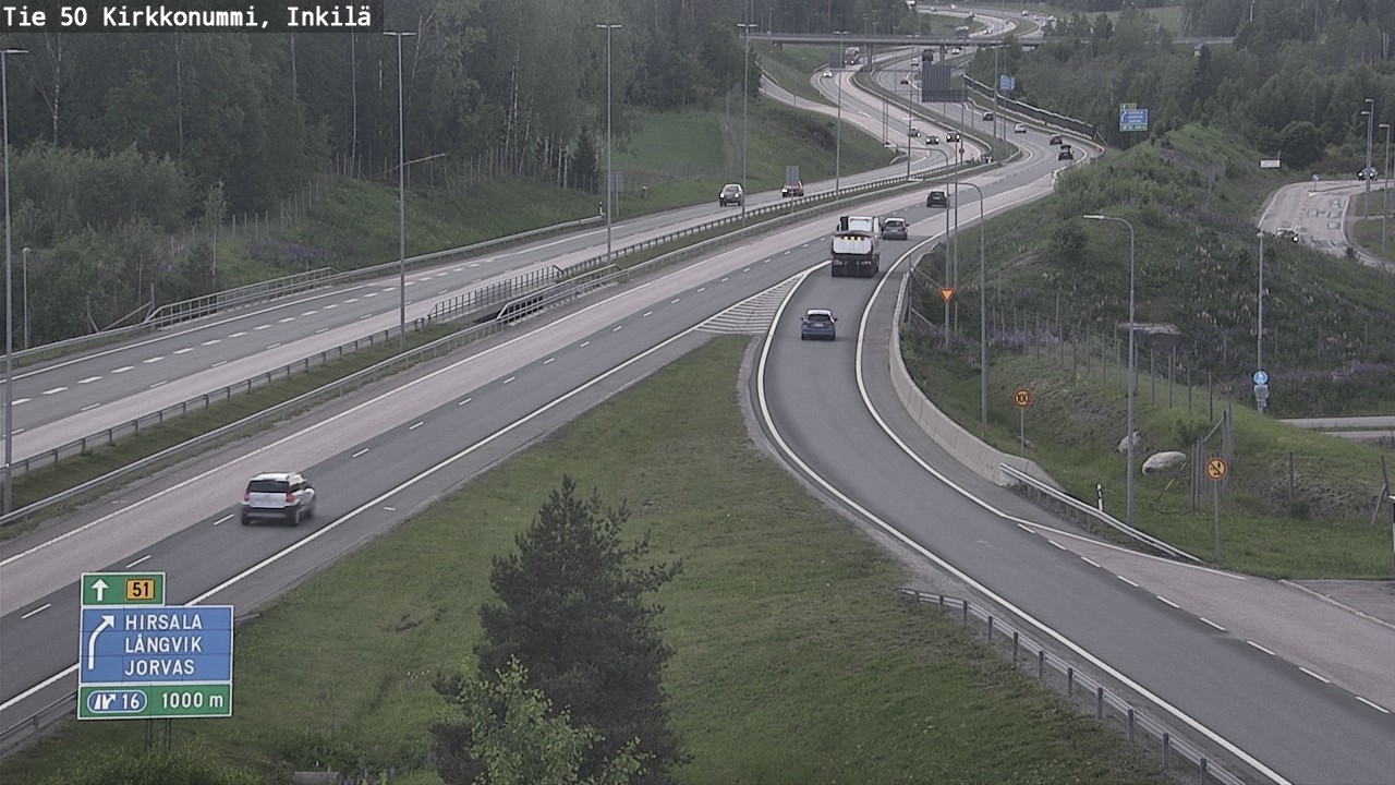 Kelikamerat Kuva Tie 50 Kirkkonummi, Inkilä, Kirkkonummi, Uusimaa