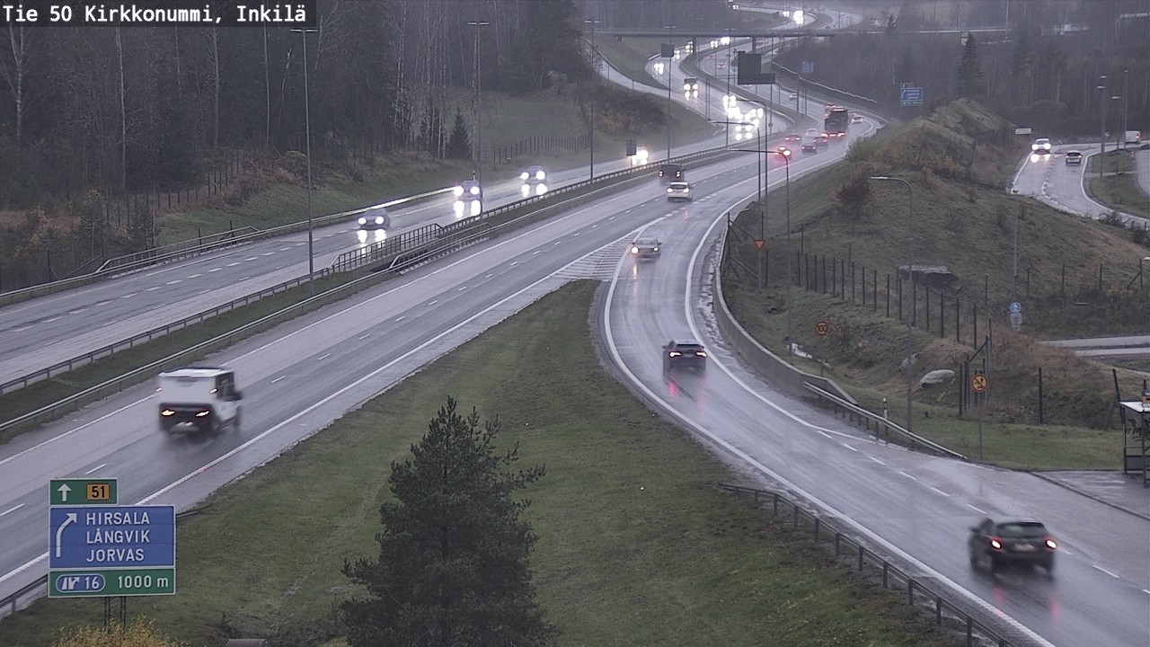 Kelikamerat Kuva Tie 50 Kirkkonummi, Inkilä, Kirkkonummi, Uusimaa