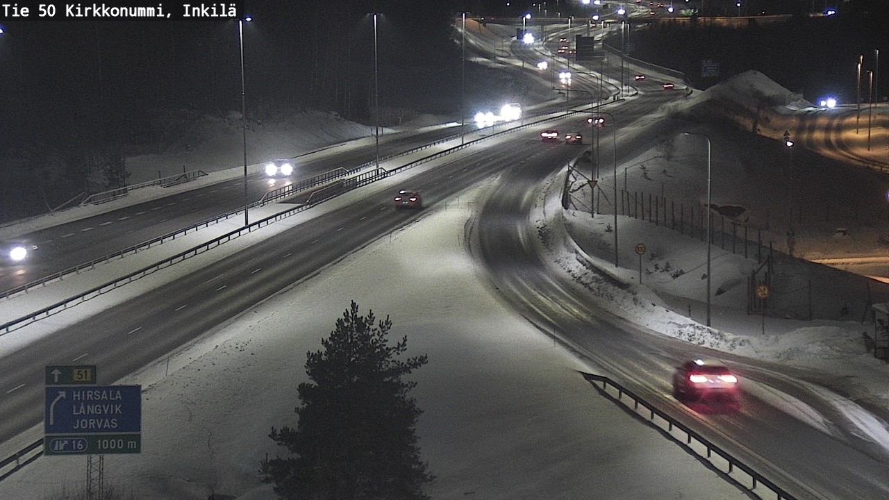 Kelikamerat Kuva Tie 50 Kirkkonummi, Inkilä, Kirkkonummi, Uusimaa