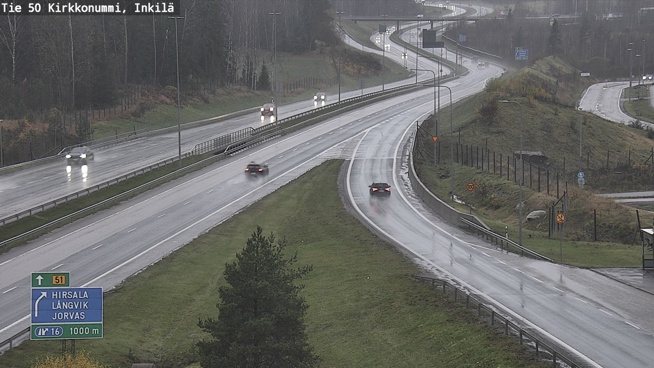 Kelikamerat Kuva Tie 50 Kirkkonummi, Inkilä, Kirkkonummi, Uusimaa