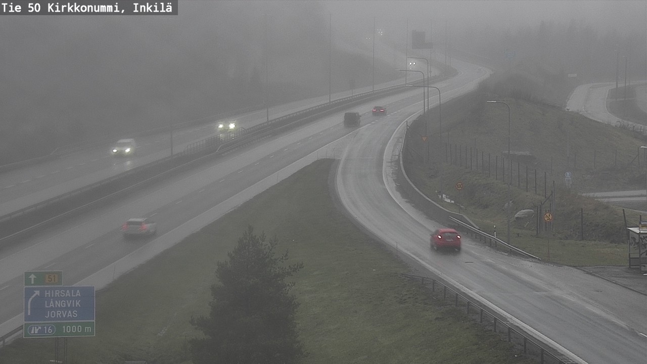 Kelikamerat Kuva Tie 50 Kirkkonummi, Inkilä, Kirkkonummi, Uusimaa