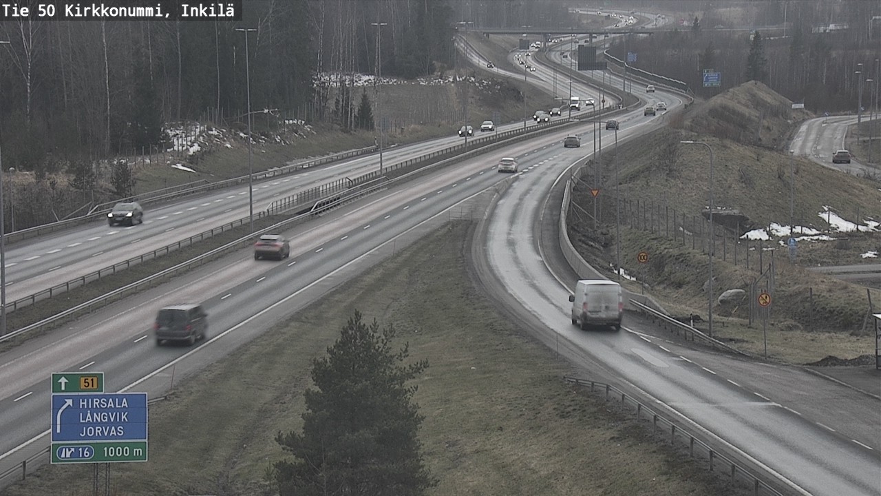 Kelikamerat Kuva Tie 50 Kirkkonummi, Inkilä, Kirkkonummi, Uusimaa