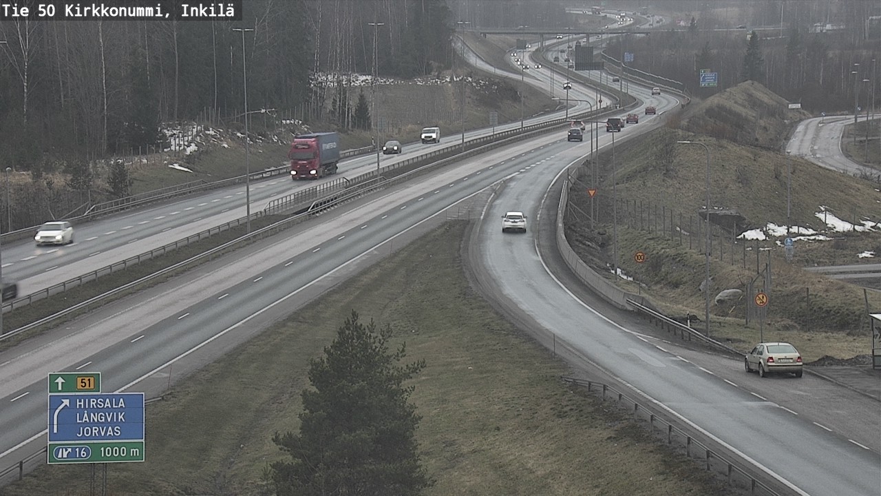 Kelikamerat Kuva Tie 50 Kirkkonummi, Inkilä, Kirkkonummi, Uusimaa