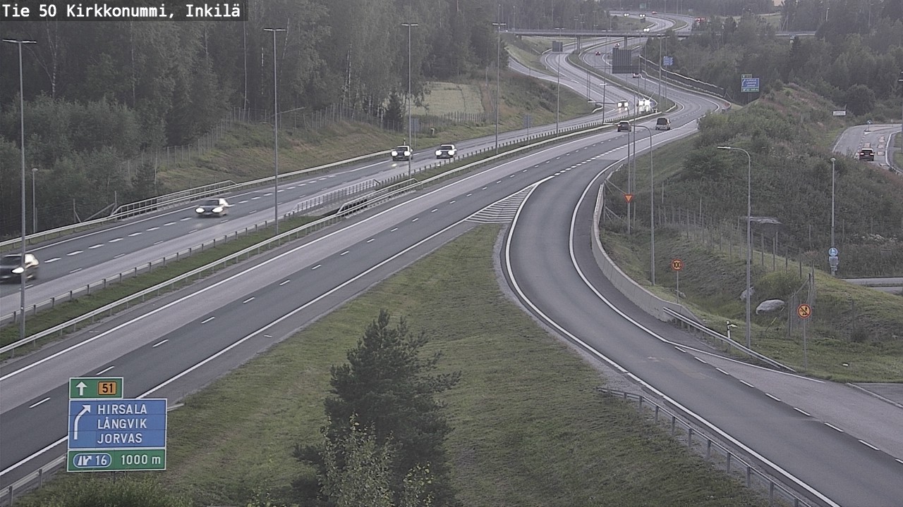 Kelikamerat Kuva Tie 50 Kirkkonummi, Inkilä, Kirkkonummi, Uusimaa