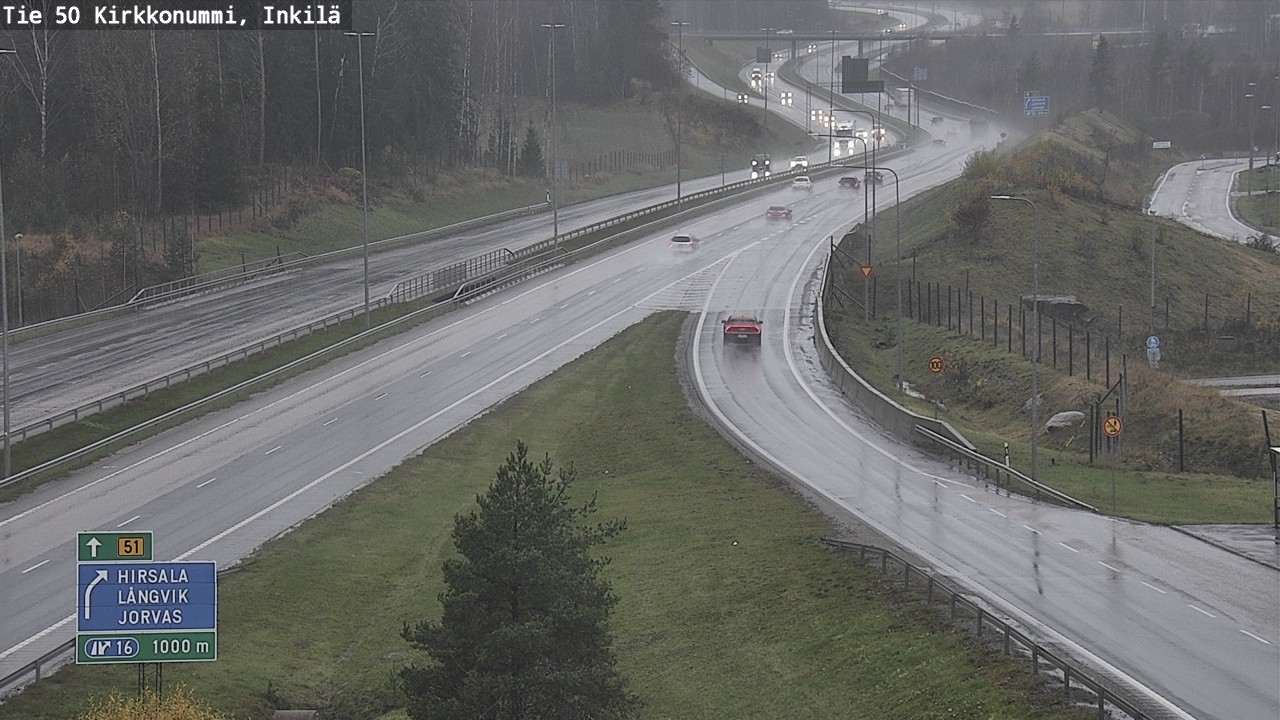 Kelikamerat Kuva Tie 50 Kirkkonummi, Inkilä, Kirkkonummi, Uusimaa