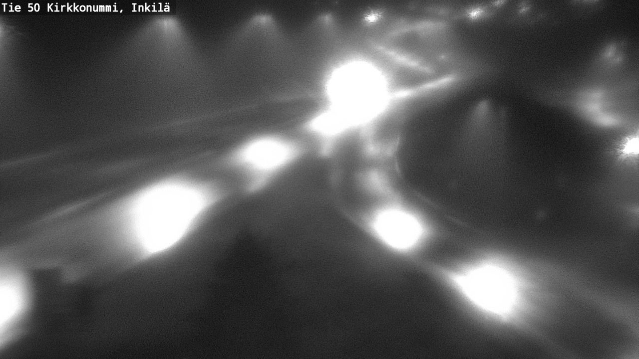 Weather Camera Image Väg 50 Kyrkslätt, Inkilä, Kirkkonummi, Uusimaa