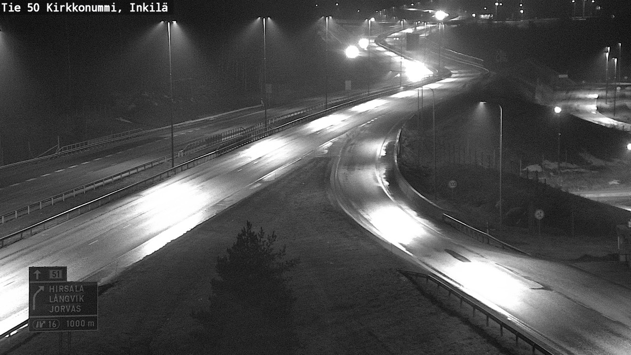 Kelikamerat Kuva Tie 50 Kirkkonummi, Inkilä, Kirkkonummi, Uusimaa