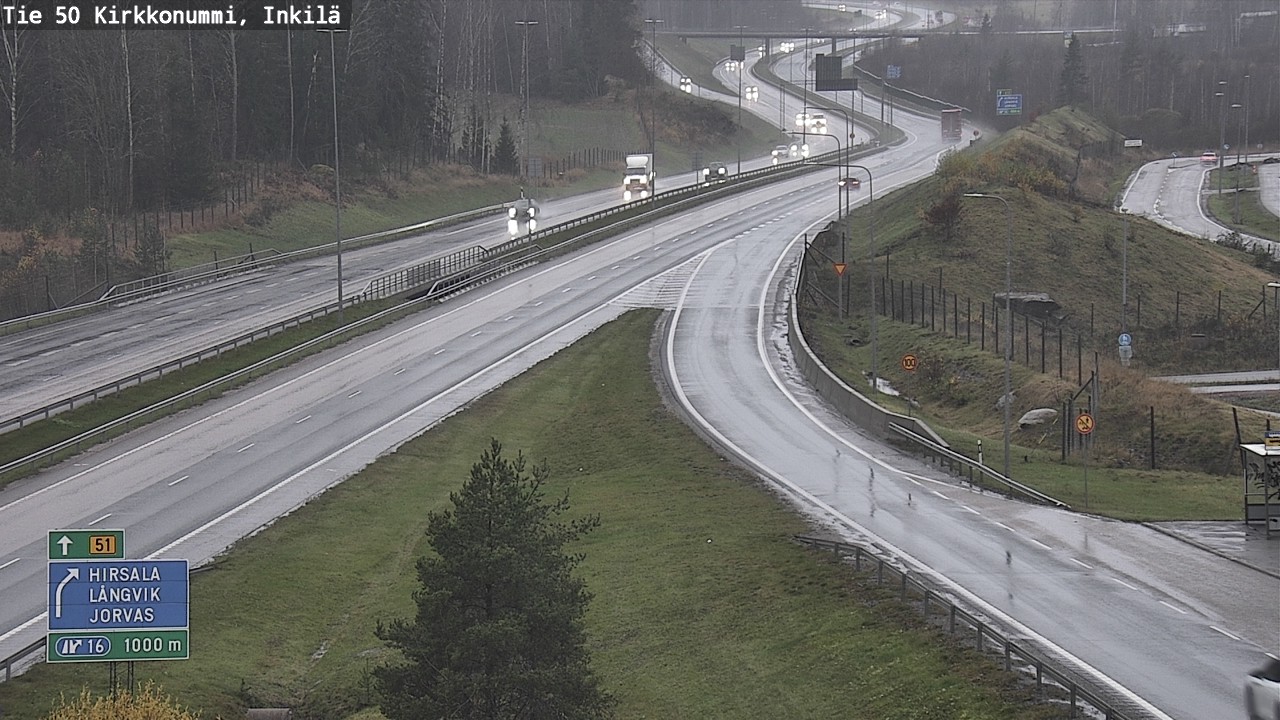 Kelikamerat Kuva Tie 50 Kirkkonummi, Inkilä, Kirkkonummi, Uusimaa