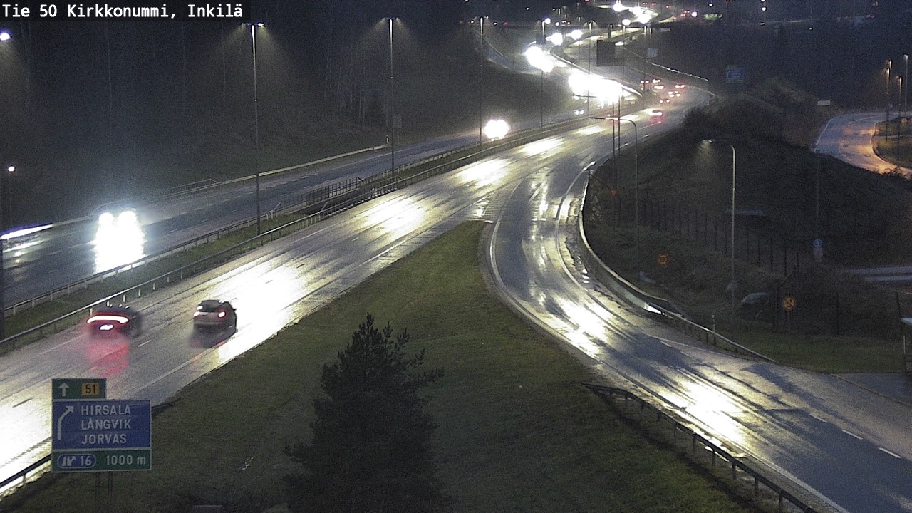 Kelikamerat Kuva Tie 50 Kirkkonummi, Inkilä, Kirkkonummi, Uusimaa