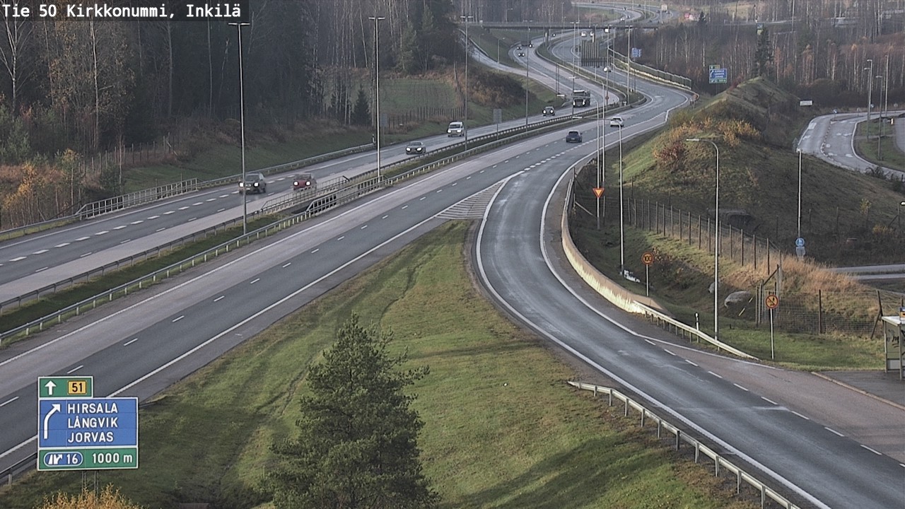 Kelikamerat Kuva Tie 50 Kirkkonummi, Inkilä, Kirkkonummi, Uusimaa