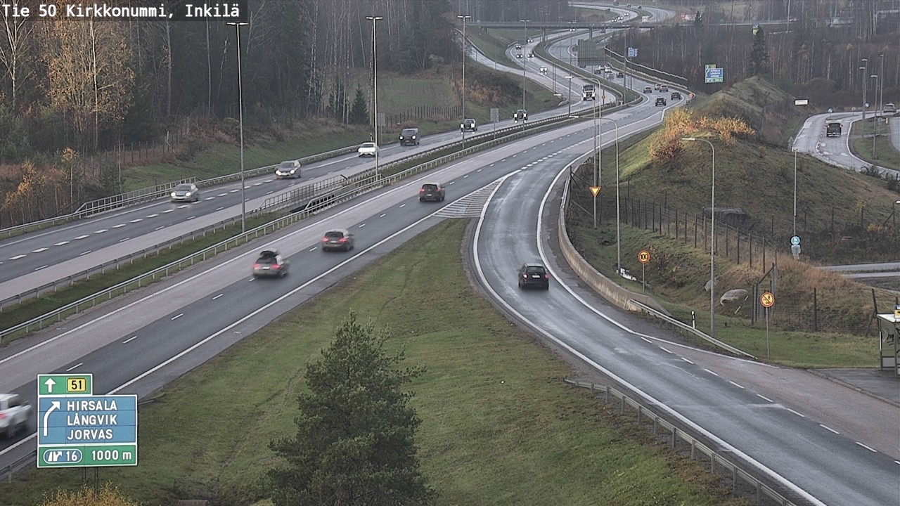 Kelikamerat Kuva Tie 50 Kirkkonummi, Inkilä, Kirkkonummi, Uusimaa