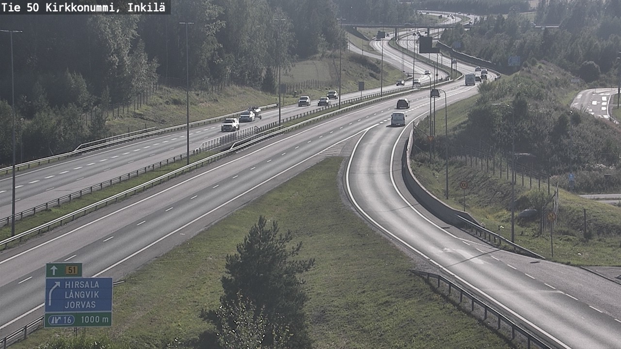 Kelikamerat Kuva Tie 50 Kirkkonummi, Inkilä, Kirkkonummi, Uusimaa