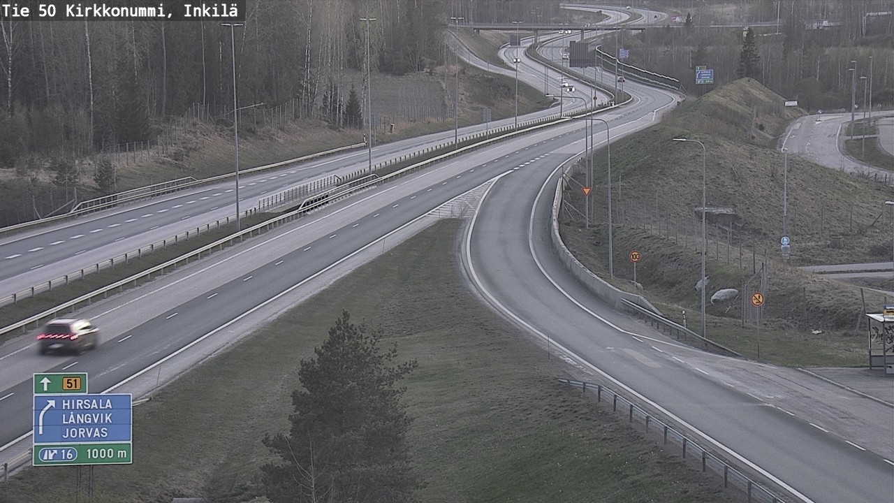 Kelikamerat Kuva Tie 50 Kirkkonummi, Inkilä, Kirkkonummi, Uusimaa