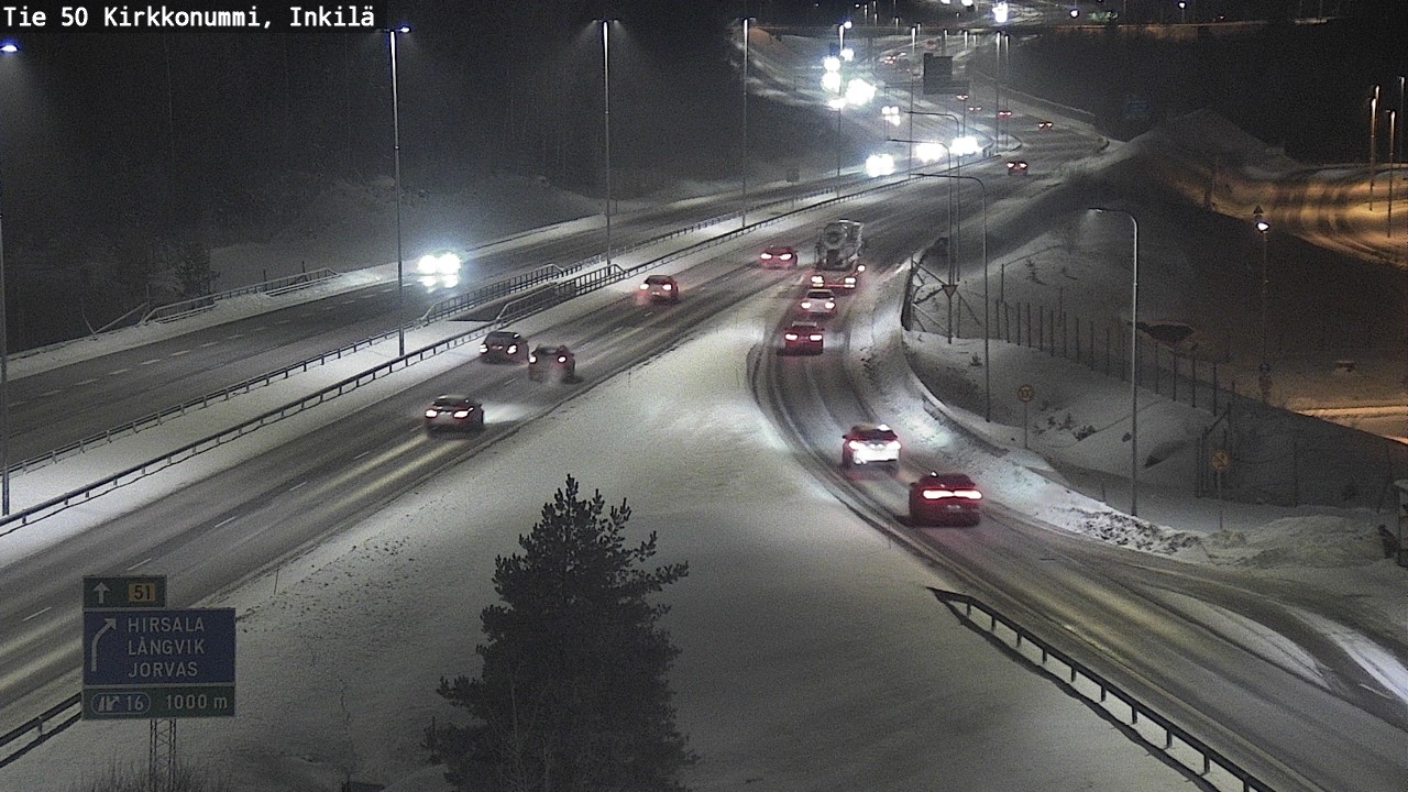 Kelikamerat Kuva Tie 50 Kirkkonummi, Inkilä, Kirkkonummi, Uusimaa