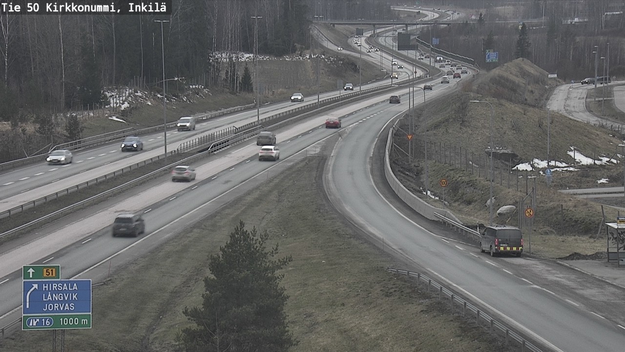 Kelikamerat Kuva Tie 50 Kirkkonummi, Inkilä, Kirkkonummi, Uusimaa