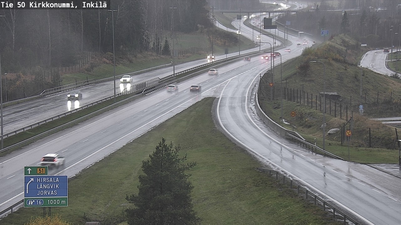 Kelikamerat Kuva Tie 50 Kirkkonummi, Inkilä, Kirkkonummi, Uusimaa