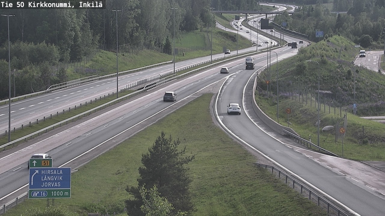 Kelikamerat Kuva Tie 50 Kirkkonummi, Inkilä, Kirkkonummi, Uusimaa