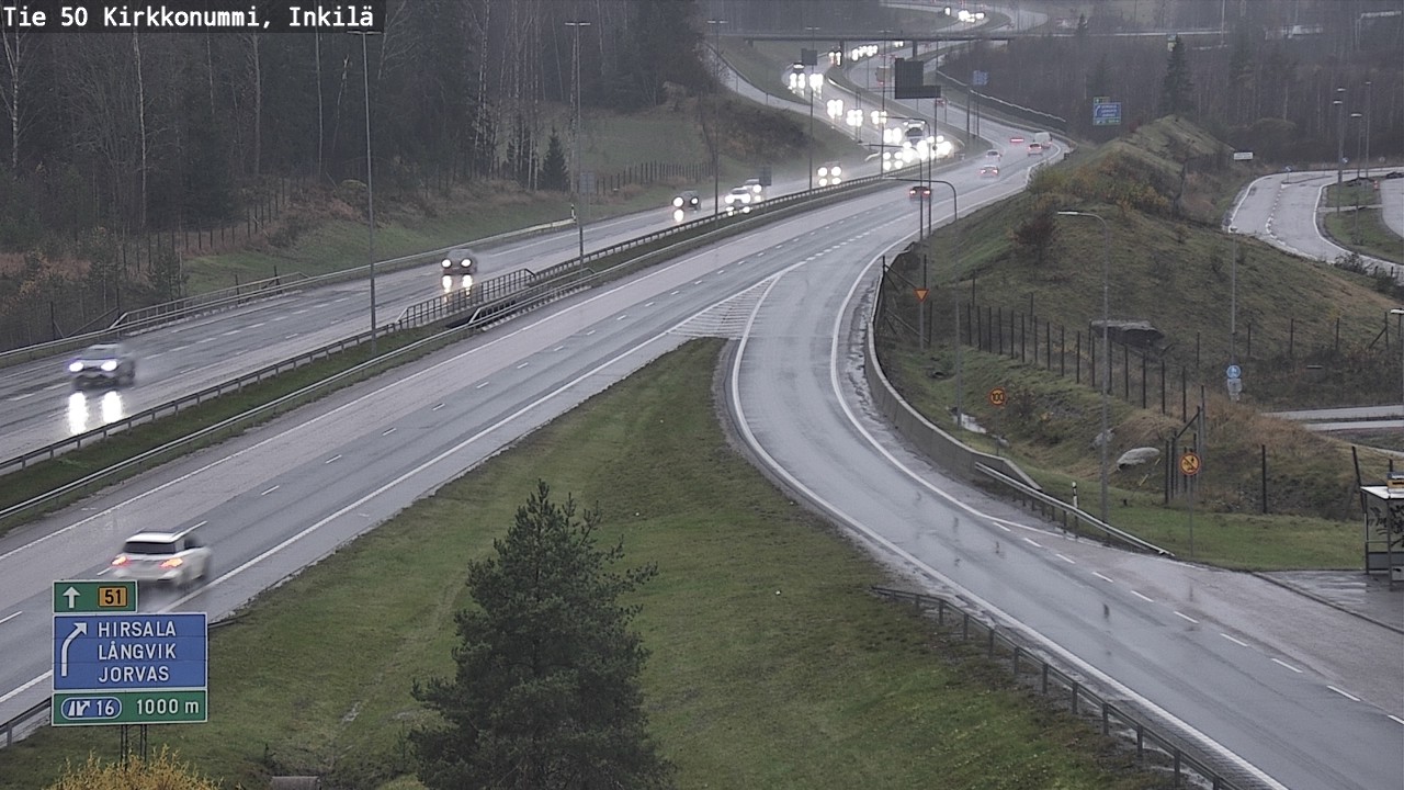 Kelikamerat Kuva Tie 50 Kirkkonummi, Inkilä, Kirkkonummi, Uusimaa