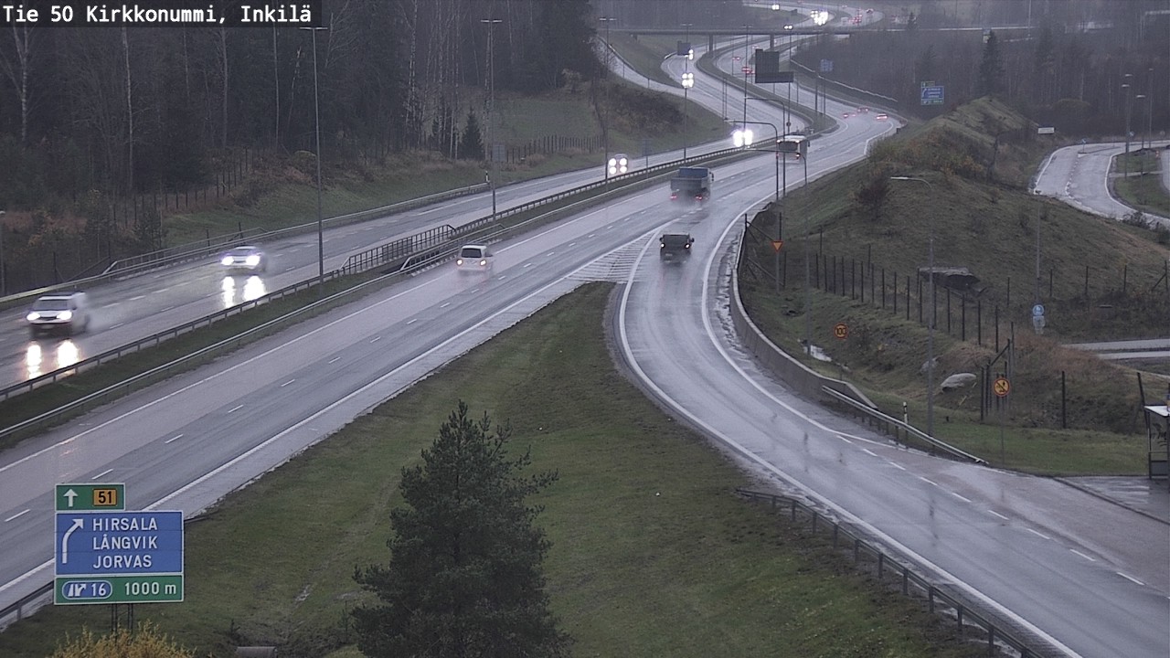 Kelikamerat Kuva Tie 50 Kirkkonummi, Inkilä, Kirkkonummi, Uusimaa