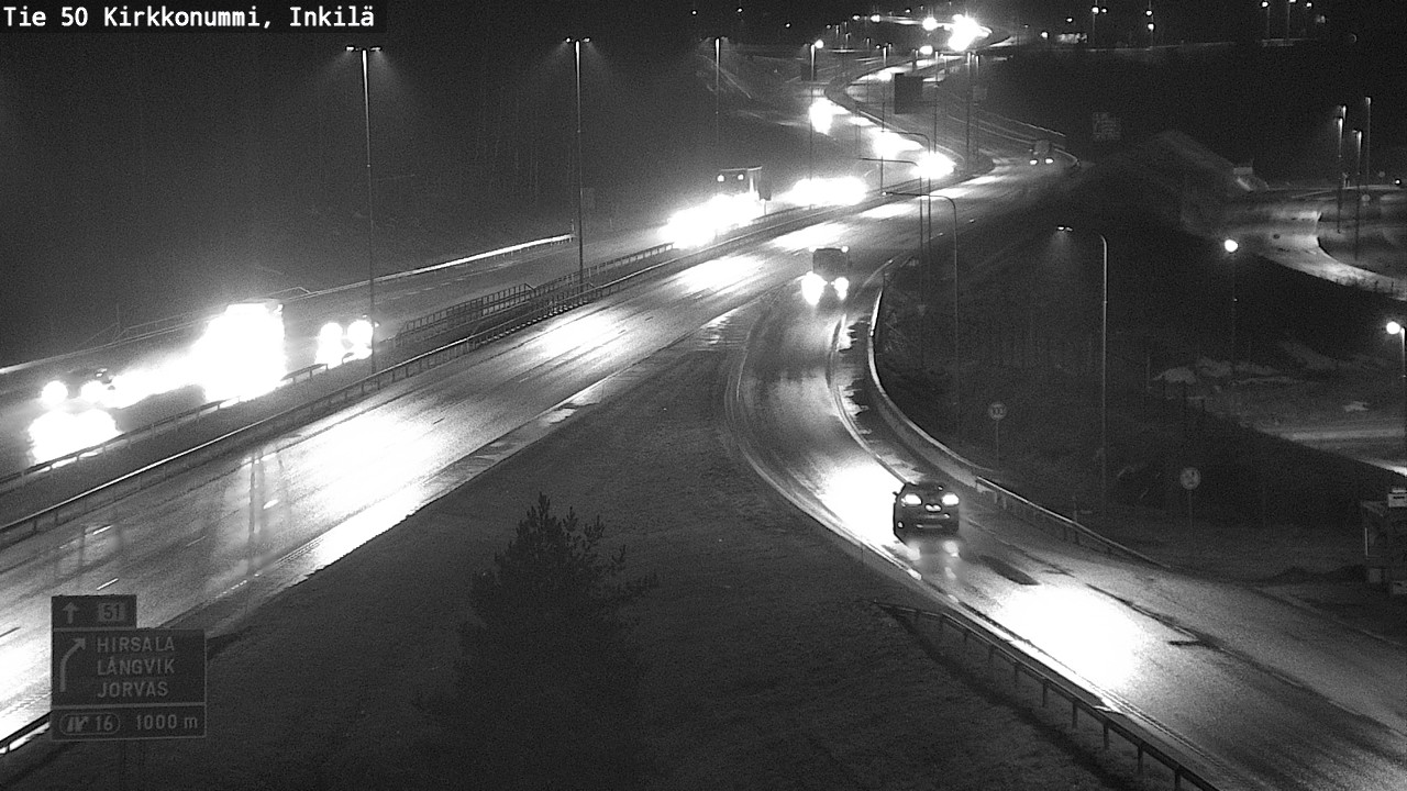 Kelikamerat Kuva Tie 50 Kirkkonummi, Inkilä, Kirkkonummi, Uusimaa