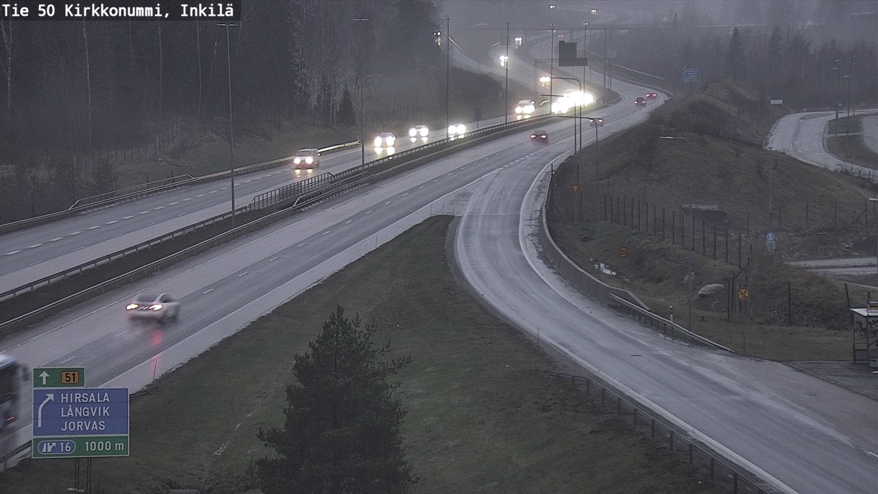 Kelikamerat Kuva Tie 50 Kirkkonummi, Inkilä, Kirkkonummi, Uusimaa