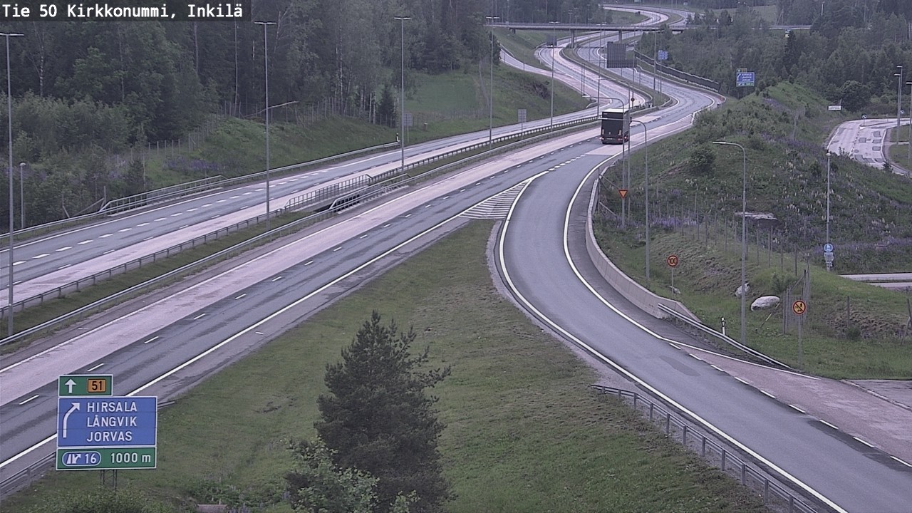 Kelikamerat Kuva Tie 50 Kirkkonummi, Inkilä, Kirkkonummi, Uusimaa