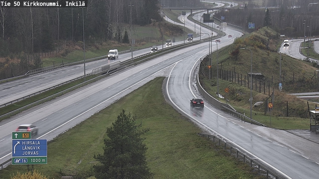 Kelikamerat Kuva Tie 50 Kirkkonummi, Inkilä, Kirkkonummi, Uusimaa