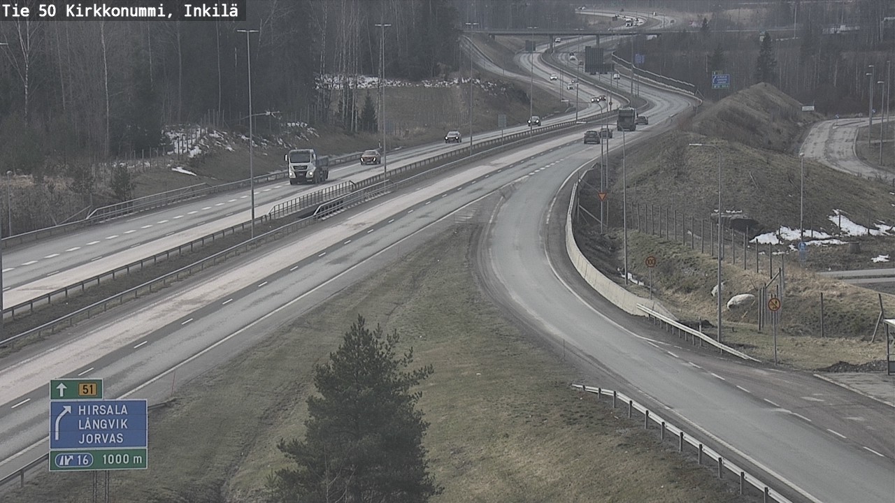 Kelikamerat Kuva Tie 50 Kirkkonummi, Inkilä, Kirkkonummi, Uusimaa