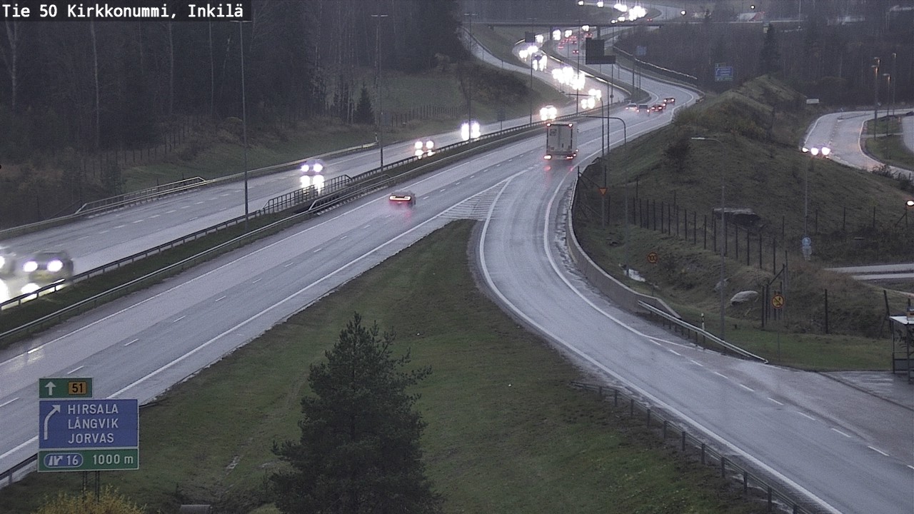 Kelikamerat Kuva Tie 50 Kirkkonummi, Inkilä, Kirkkonummi, Uusimaa