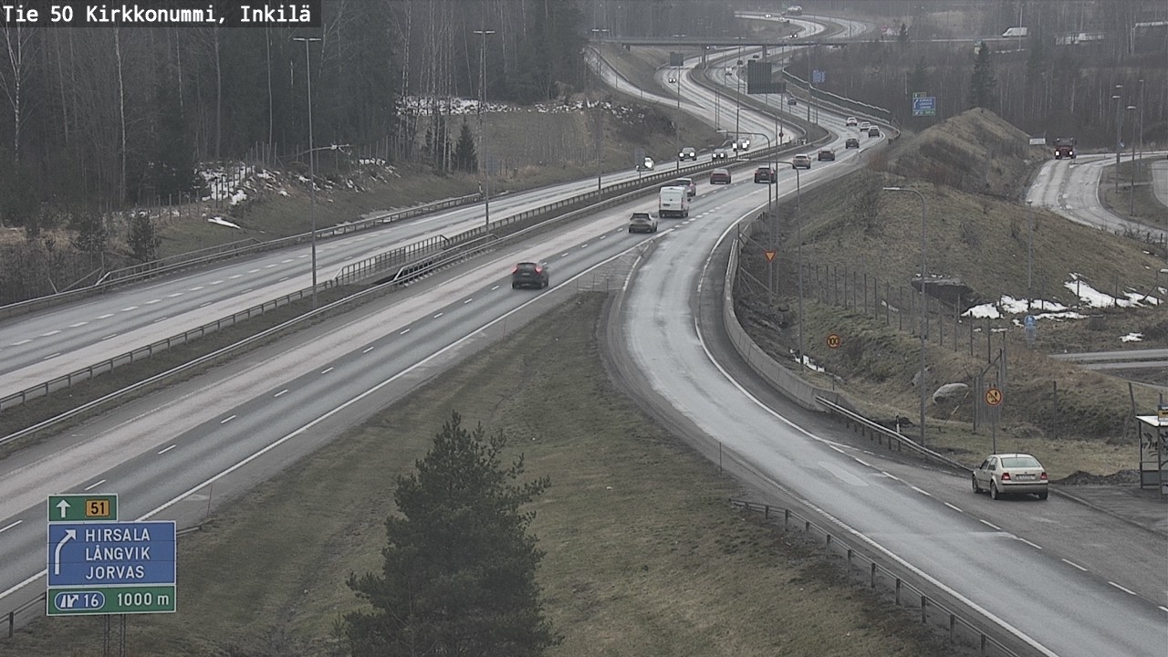 Kelikamerat Kuva Tie 50 Kirkkonummi, Inkilä, Kirkkonummi, Uusimaa