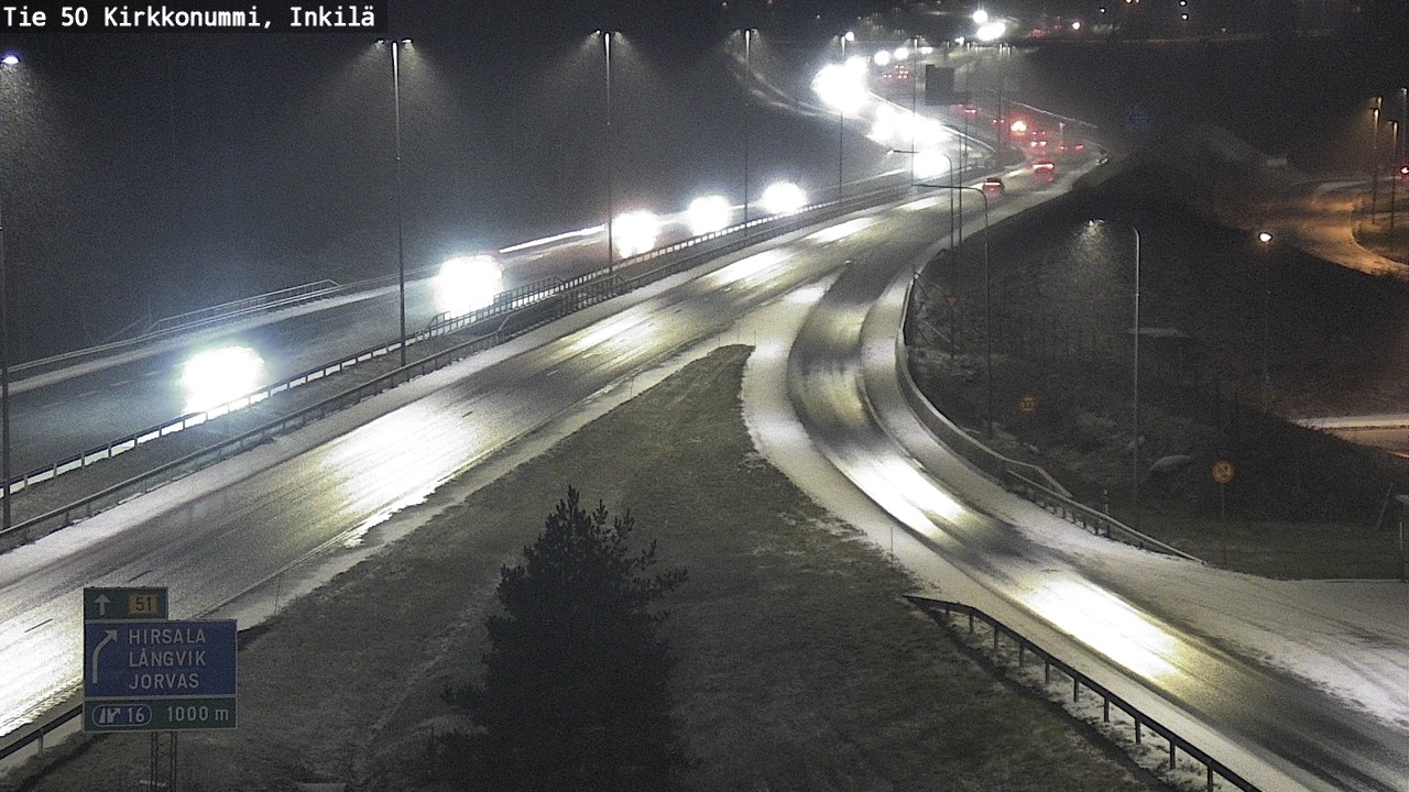 Kelikamerat Kuva Tie 50 Kirkkonummi, Inkilä, Kirkkonummi, Uusimaa