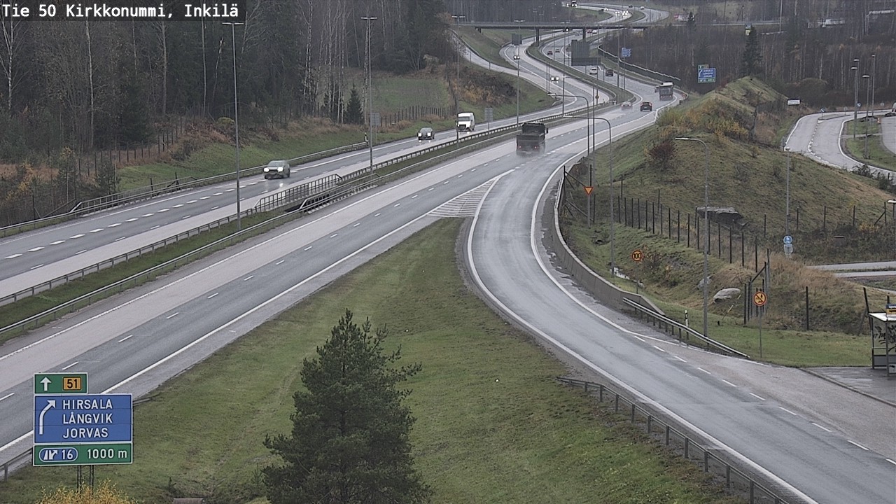 Kelikamerat Kuva Tie 50 Kirkkonummi, Inkilä, Kirkkonummi, Uusimaa