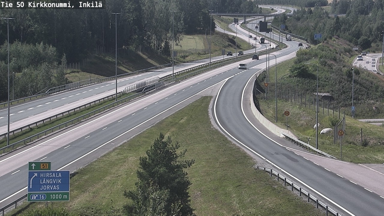 Kelikamerat Kuva Tie 50 Kirkkonummi, Inkilä, Kirkkonummi, Uusimaa