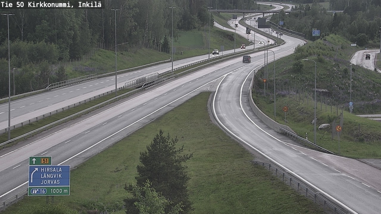 Kelikamerat Kuva Tie 50 Kirkkonummi, Inkilä, Kirkkonummi, Uusimaa