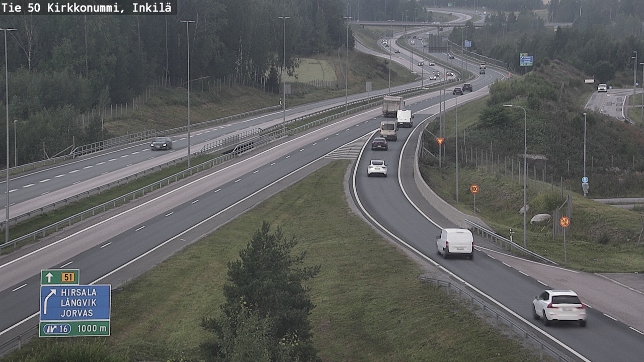 Kelikamerat Kuva Tie 50 Kirkkonummi, Inkilä, Kirkkonummi, Uusimaa
