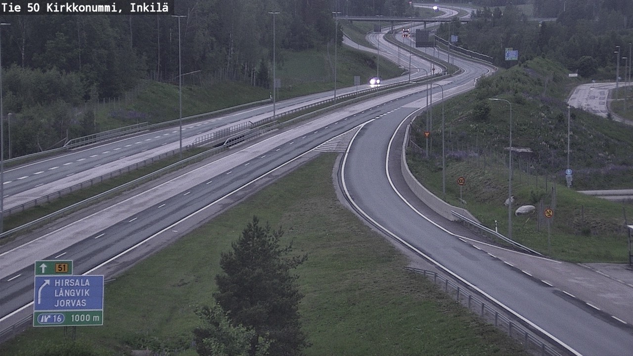 Kelikamerat Kuva Tie 50 Kirkkonummi, Inkilä, Kirkkonummi, Uusimaa