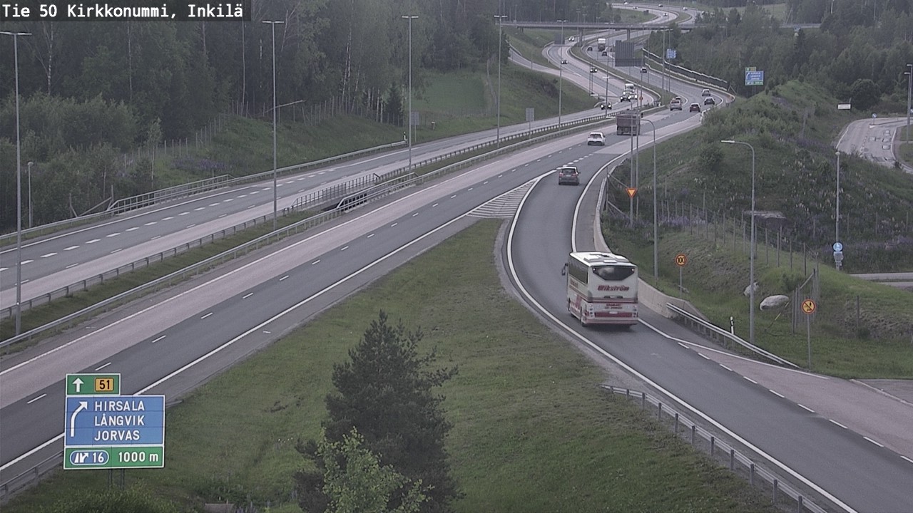 Kelikamerat Kuva Tie 50 Kirkkonummi, Inkilä, Kirkkonummi, Uusimaa
