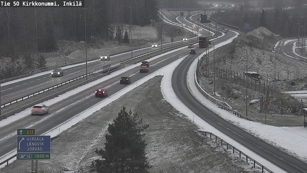 Kelikamerat Kuva Tie 50 Kirkkonummi, Inkilä, Kirkkonummi, Uusimaa