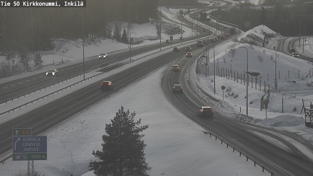 Kelikamerat Kuva Tie 50 Kirkkonummi, Inkilä, Kirkkonummi, Uusimaa