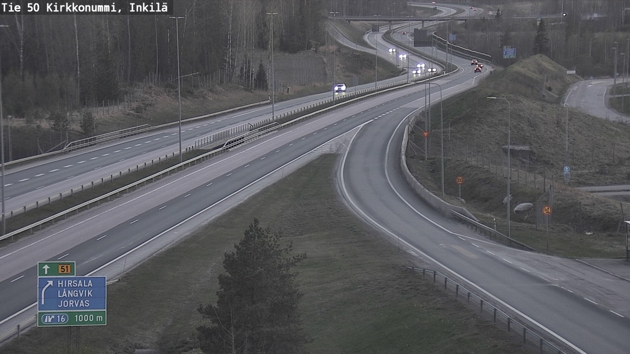 Kelikamerat Kuva Tie 50 Kirkkonummi, Inkilä, Kirkkonummi, Uusimaa