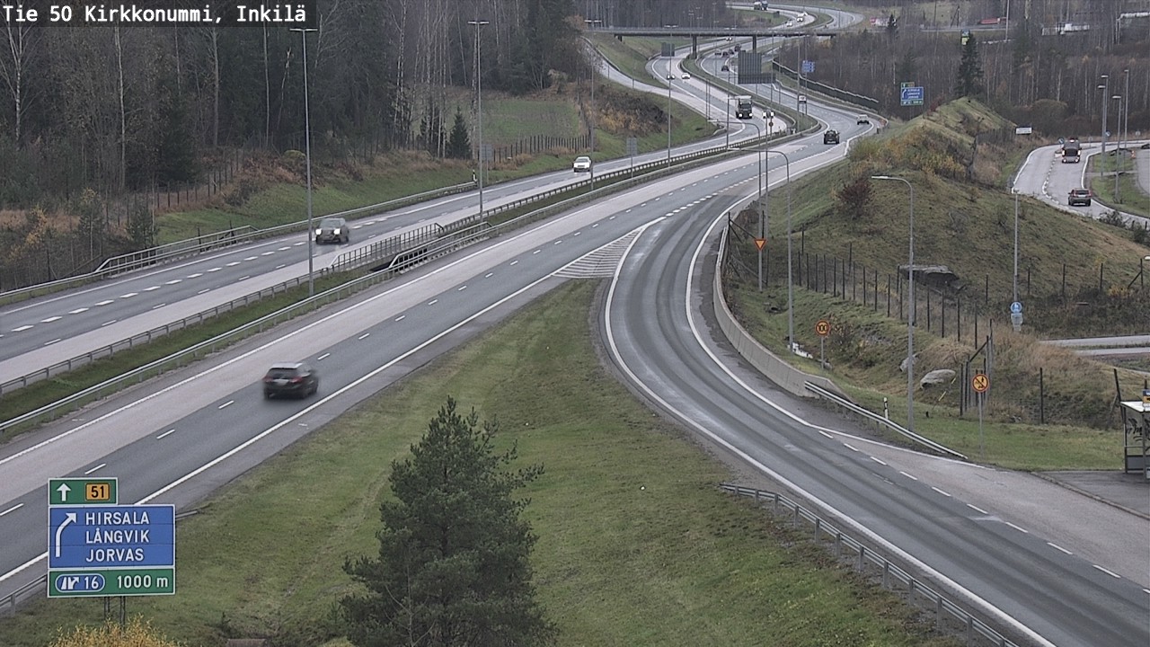 Kelikamerat Kuva Tie 50 Kirkkonummi, Inkilä, Kirkkonummi, Uusimaa