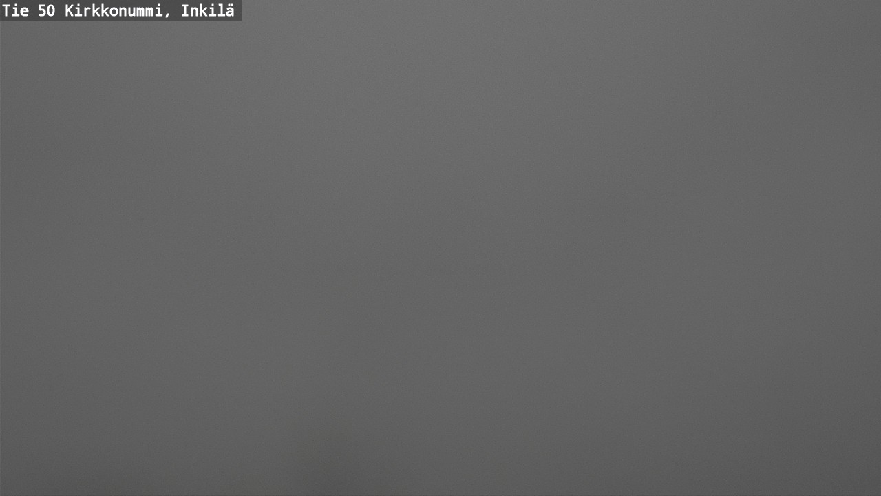 Weather Camera Image Road 50 Kirkkonummi, Inkilä, Kirkkonummi, Uusimaa