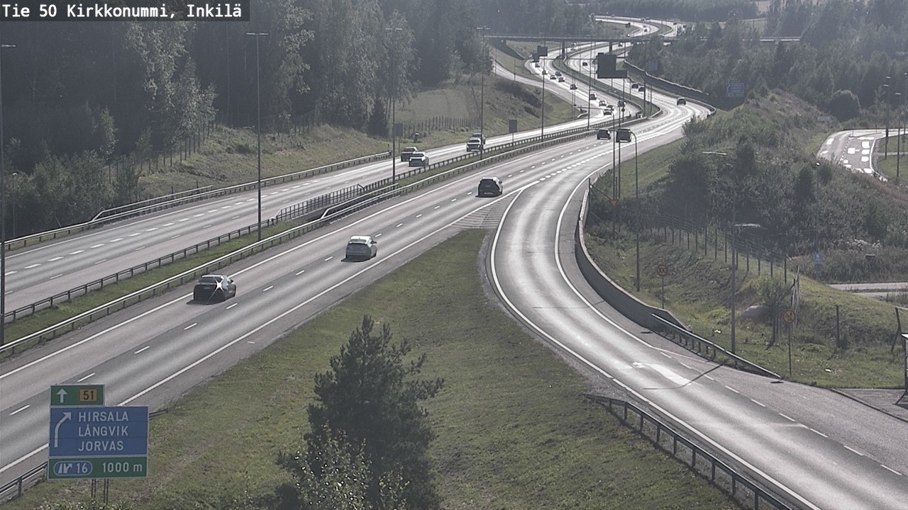 Kelikamerat Kuva Tie 50 Kirkkonummi, Inkilä, Kirkkonummi, Uusimaa