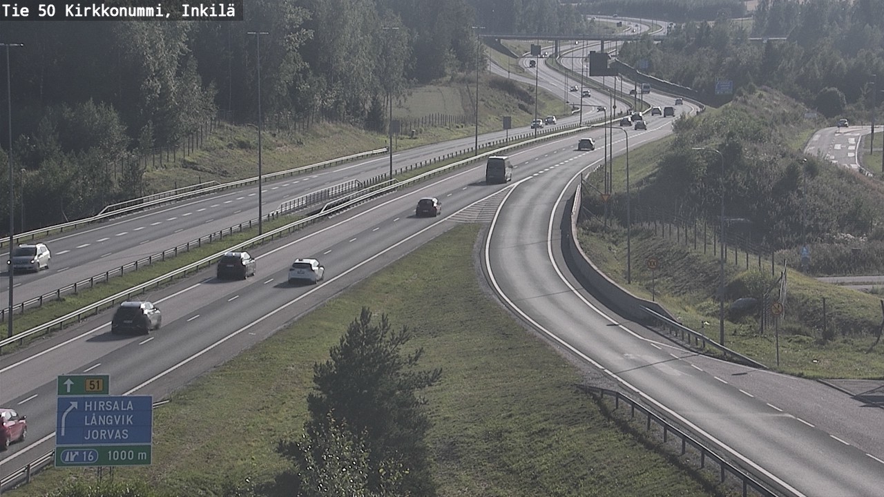 Kelikamerat Kuva Tie 50 Kirkkonummi, Inkilä, Kirkkonummi, Uusimaa