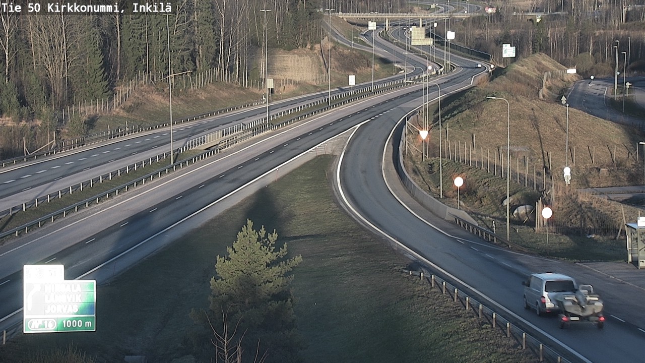 Kelikamerat Kuva Tie 50 Kirkkonummi, Inkilä, Kirkkonummi, Uusimaa